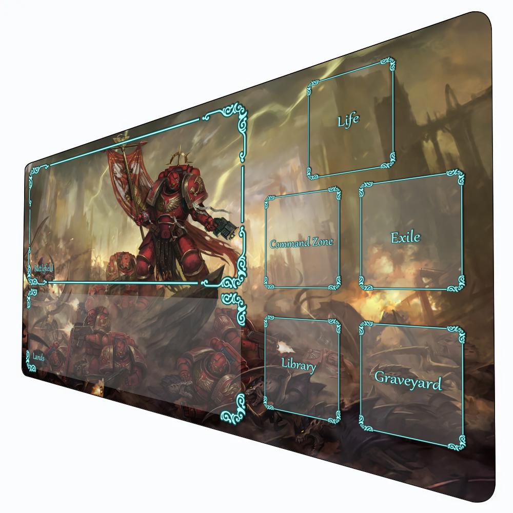 Door Mat Blank - Magic Card Gaming Mat with zone