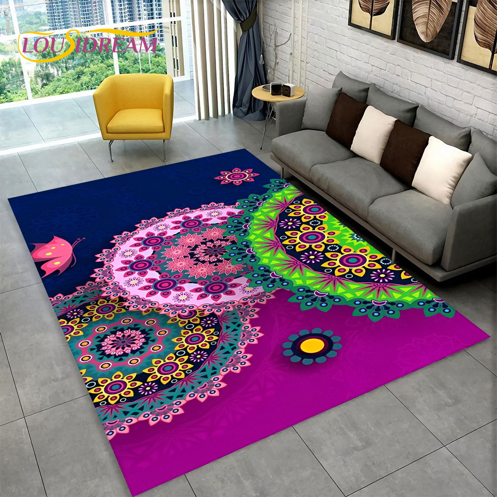 Bohemia Mandala Geometric Area - Door Mat Blank 评论和价格