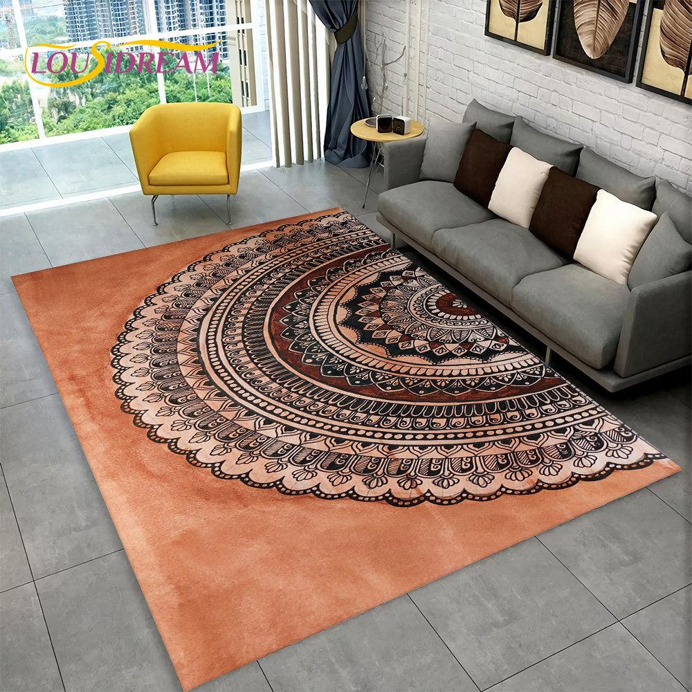 Bohemia Mandala Geometric Area - Door Mat Blank 评论和价格