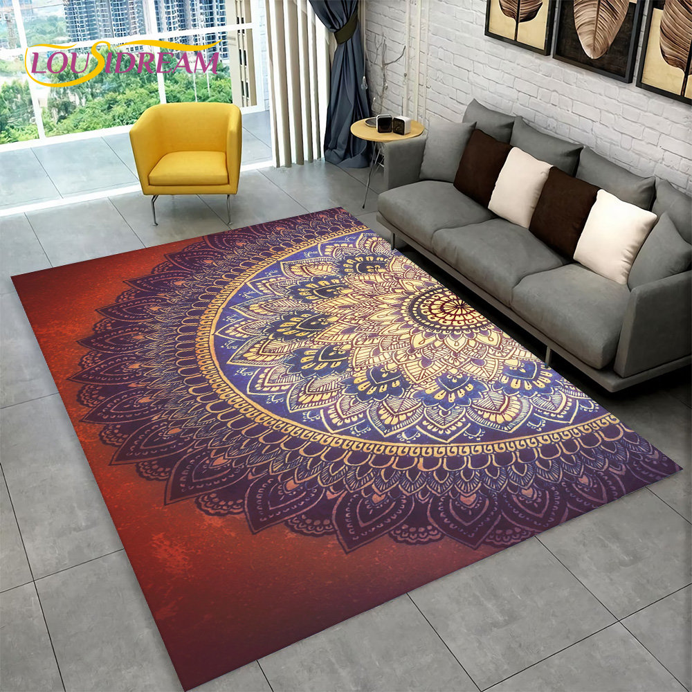 Bohemia Mandala Geometric Area - Door Mat Blank 评论和价格