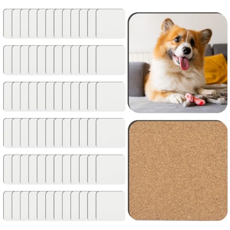 PCS Sublimation Coasters Blank - Coaster Sublimation Blank 评论和价格