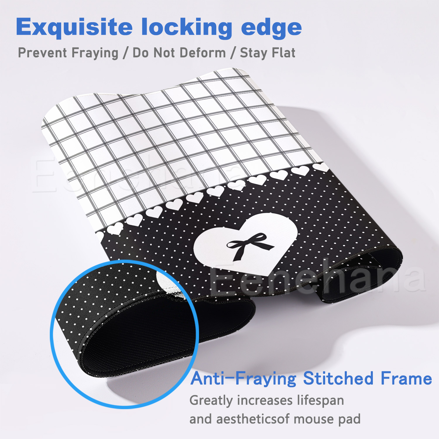 Mouse Pad Ins Large Gaming Bow - Mouse Pad Blank Sublimation 评论和价格