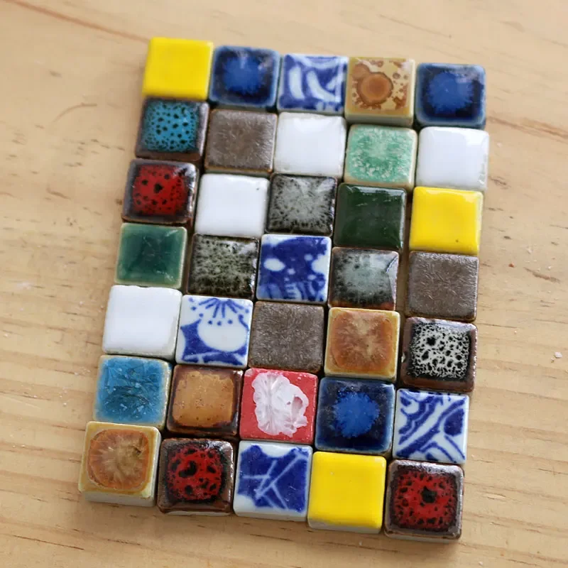 100g DIY Ceramic Mosaic Fragme - Ceramic Tile Blank 评论和价格