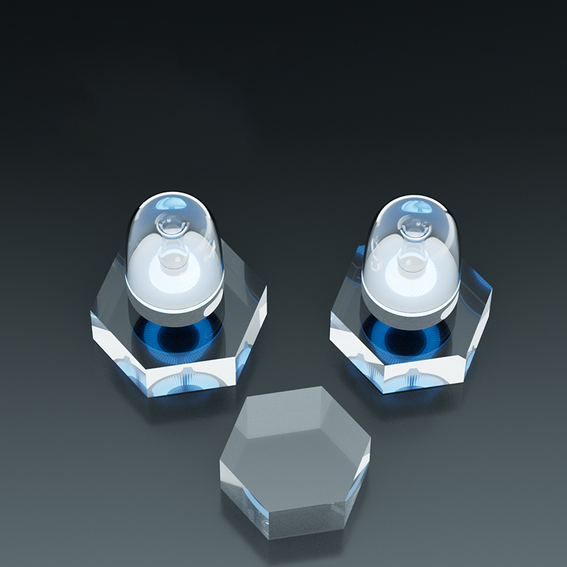 Clear Polished Hexagonal Acryl - Photo Acrylic Block 评论和价格