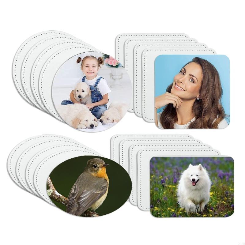 Q22B 10 Pcs Blank Leather Hat  - Hat Sublimation Blank 评论和价格