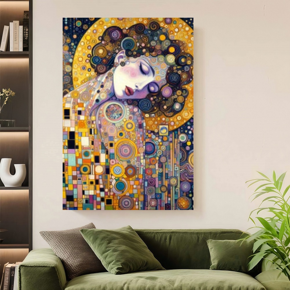 Framed S Gustav Klimt Inspired - Canvas Wrap Ready 评论和价格