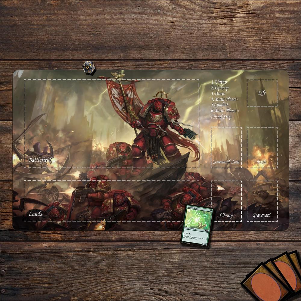 Magic Card Gaming Mat with zon - Door Mat Blank 评论和价格