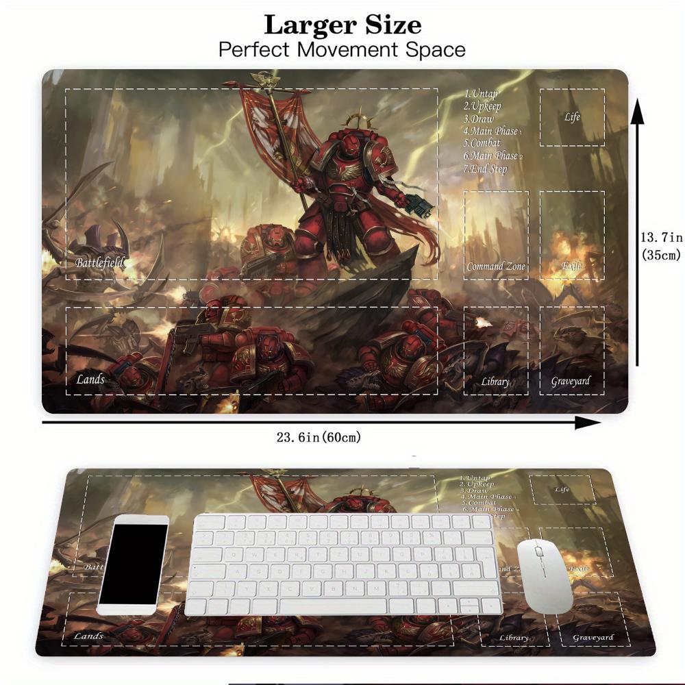 Magic Card Gaming Mat with zon - Door Mat Blank 评论和价格