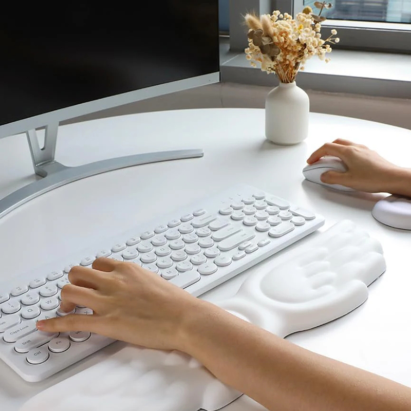 Angel Wings Shaped Keyboard Mo - Mouse Pad Blank Sublimation 评论和价格