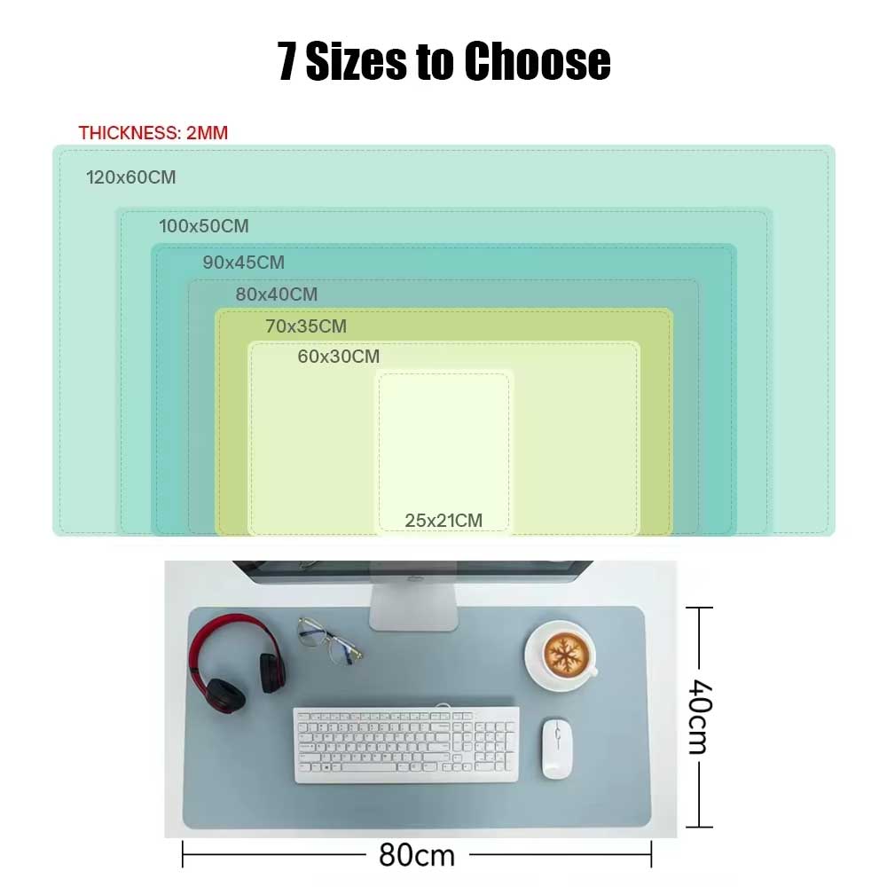 Large Size Office Computer Des - Mouse Pad Blank Sublimation 评论和价格