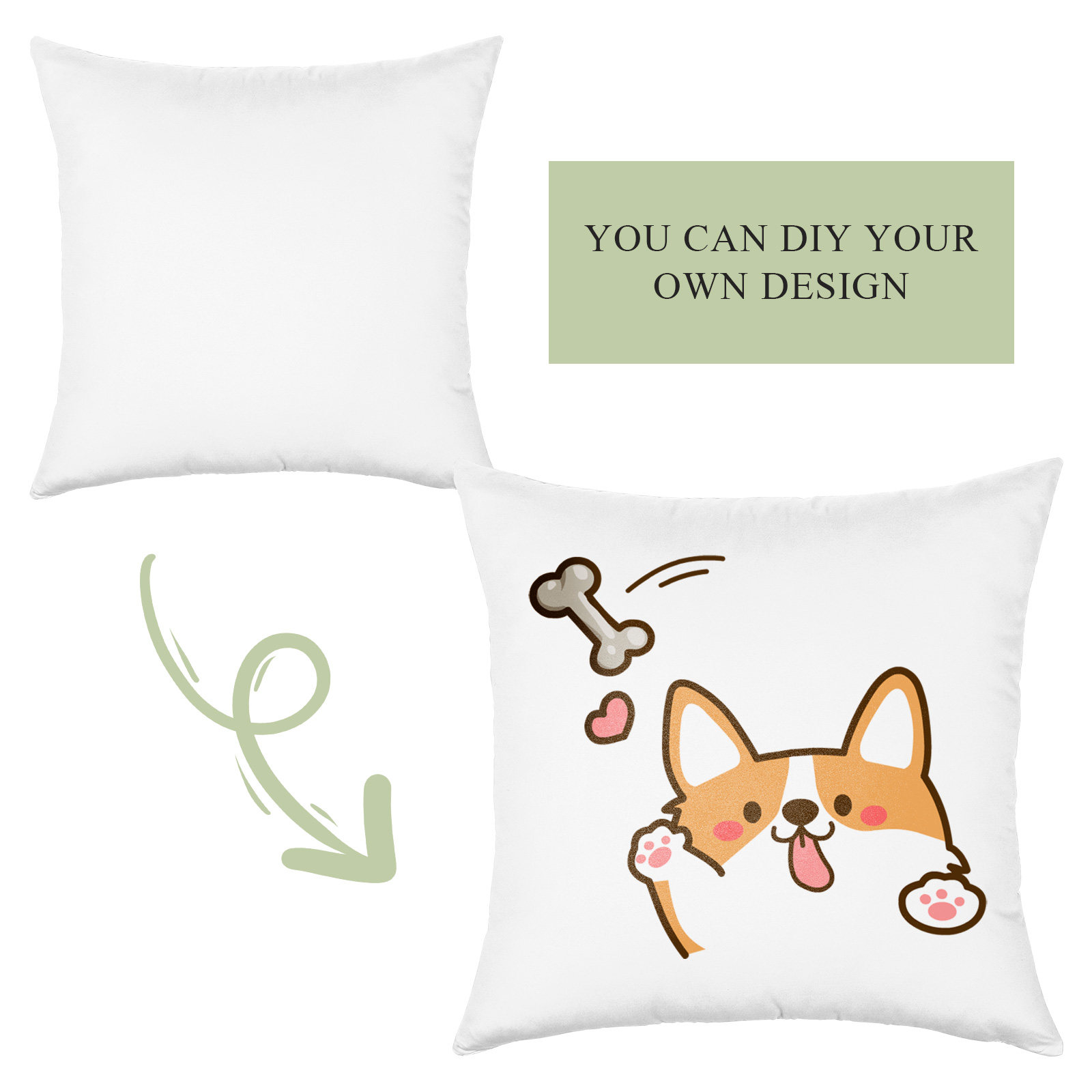 4Pcs Sublimation Pillow Cover  - Pillow Cover Sublimation 评论和价格