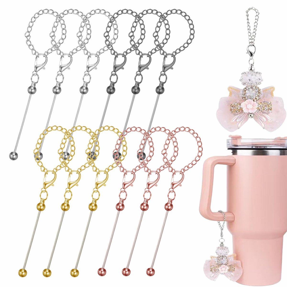 10/20pcs bulk keychains with m - Water Bottle Blank 评论和价格