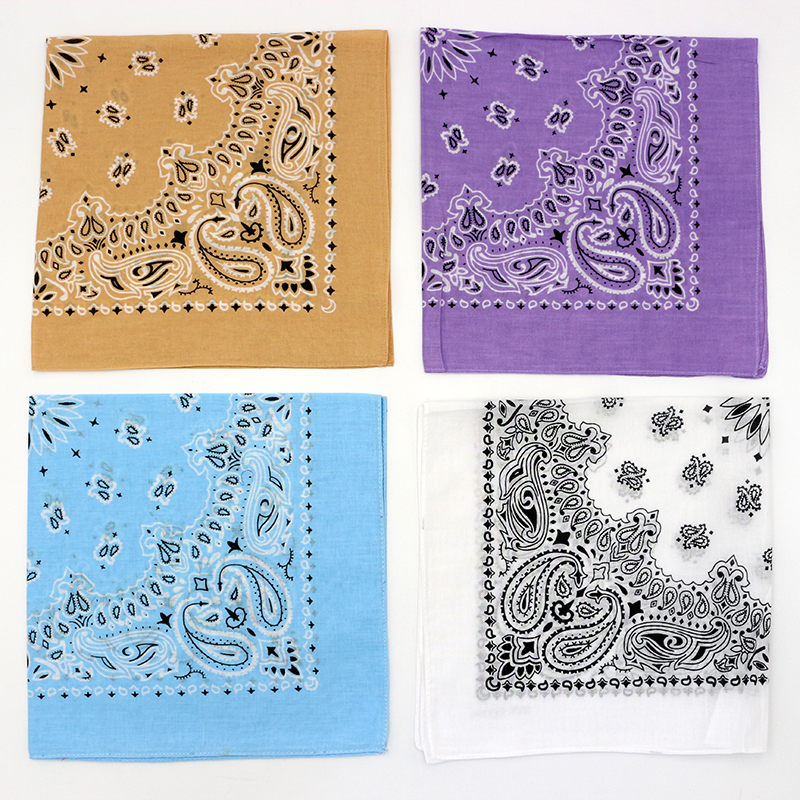 55CM Square Scarf  Women Sprin - Bandana Blank White 评论和价格