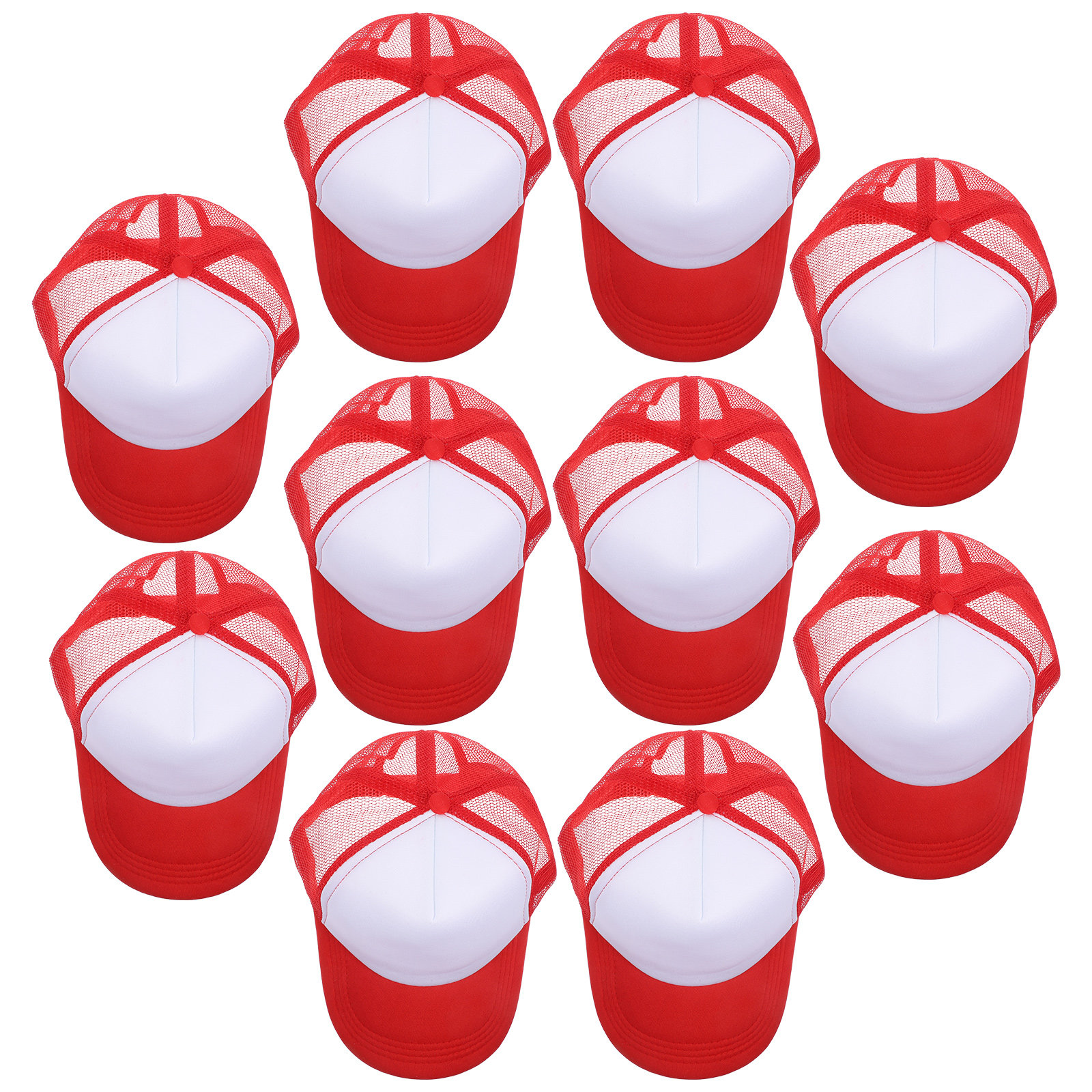 10Pcs Sublimation Blank Baseba - Hat Sublimation Blank 评论和价格