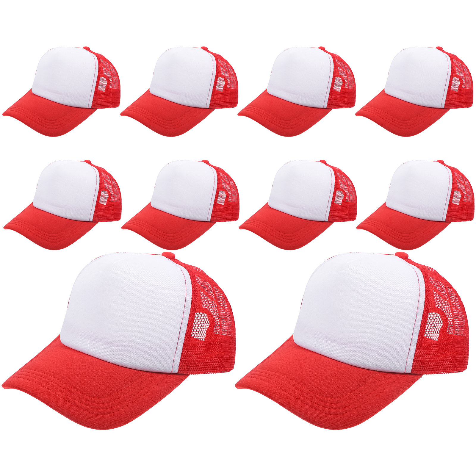 10Pcs Sublimation Blank Baseba - Hat Sublimation Blank 评论和价格