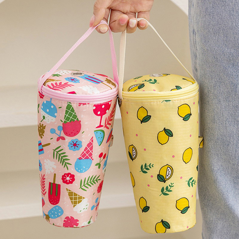 New Portable Milk Tea Tote Bag - Tote Bag Sublimation 评论和价格