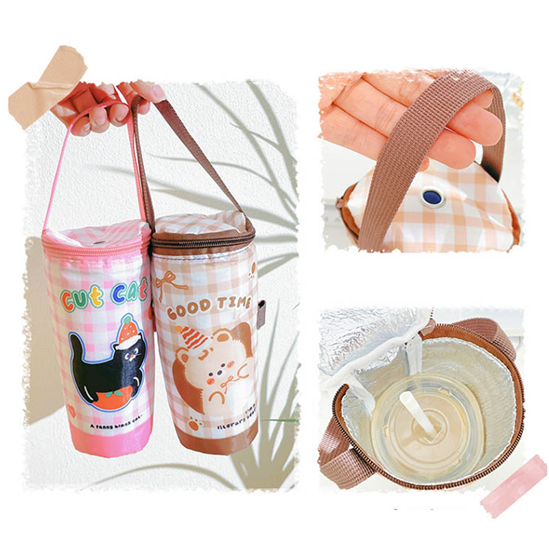 Eco-Friendly Insulated Milk Te - Tote Bag Sublimation 评论和价格
