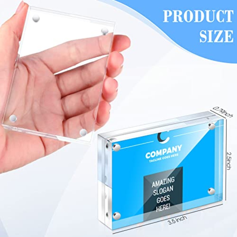 Acrylic Business Card Frame 2. - Photo Acrylic Block 评论和价格