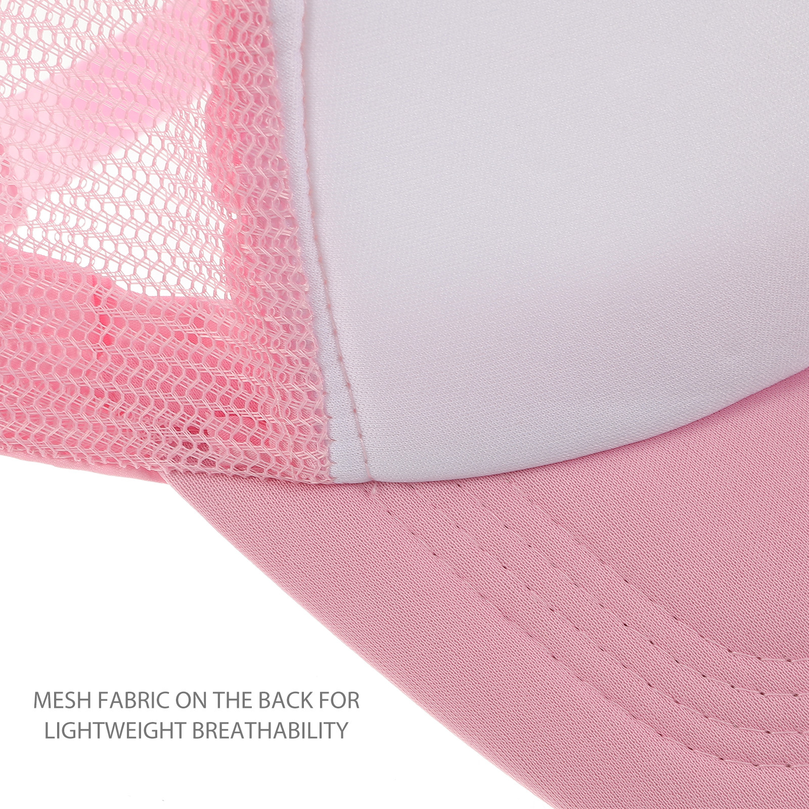 10Pcs Blank Mesh Baseball Caps - Hat Sublimation Blank 评论和价格