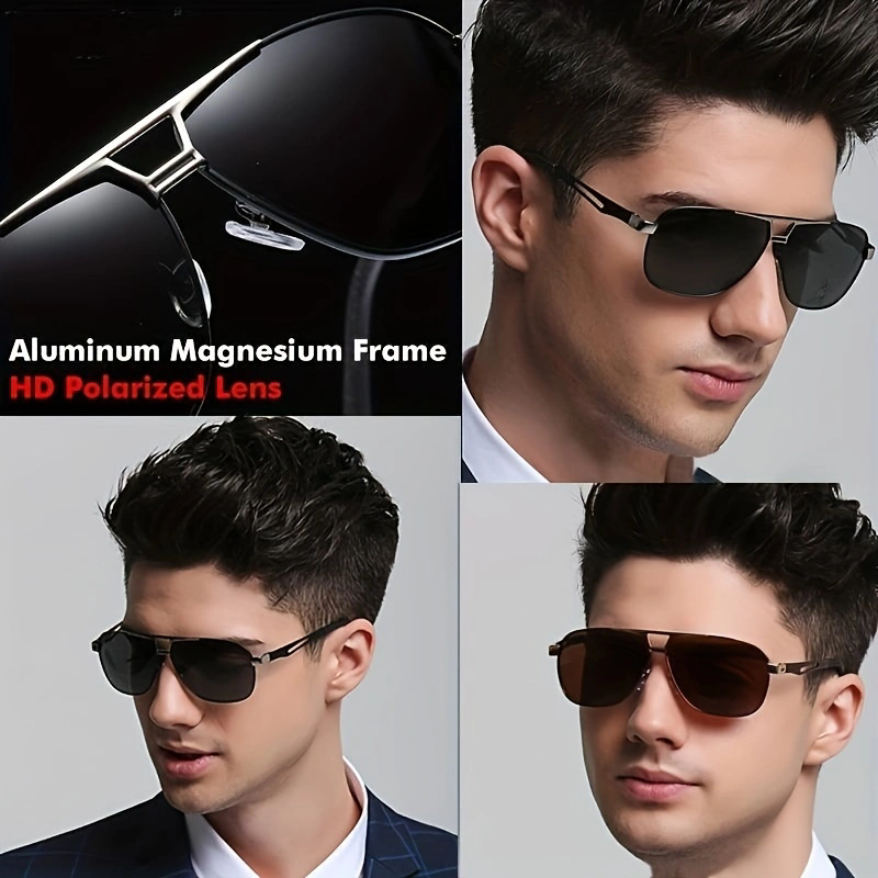 Fashion Metal Sunglasses for M - Metal Photo Panel 评论和价格