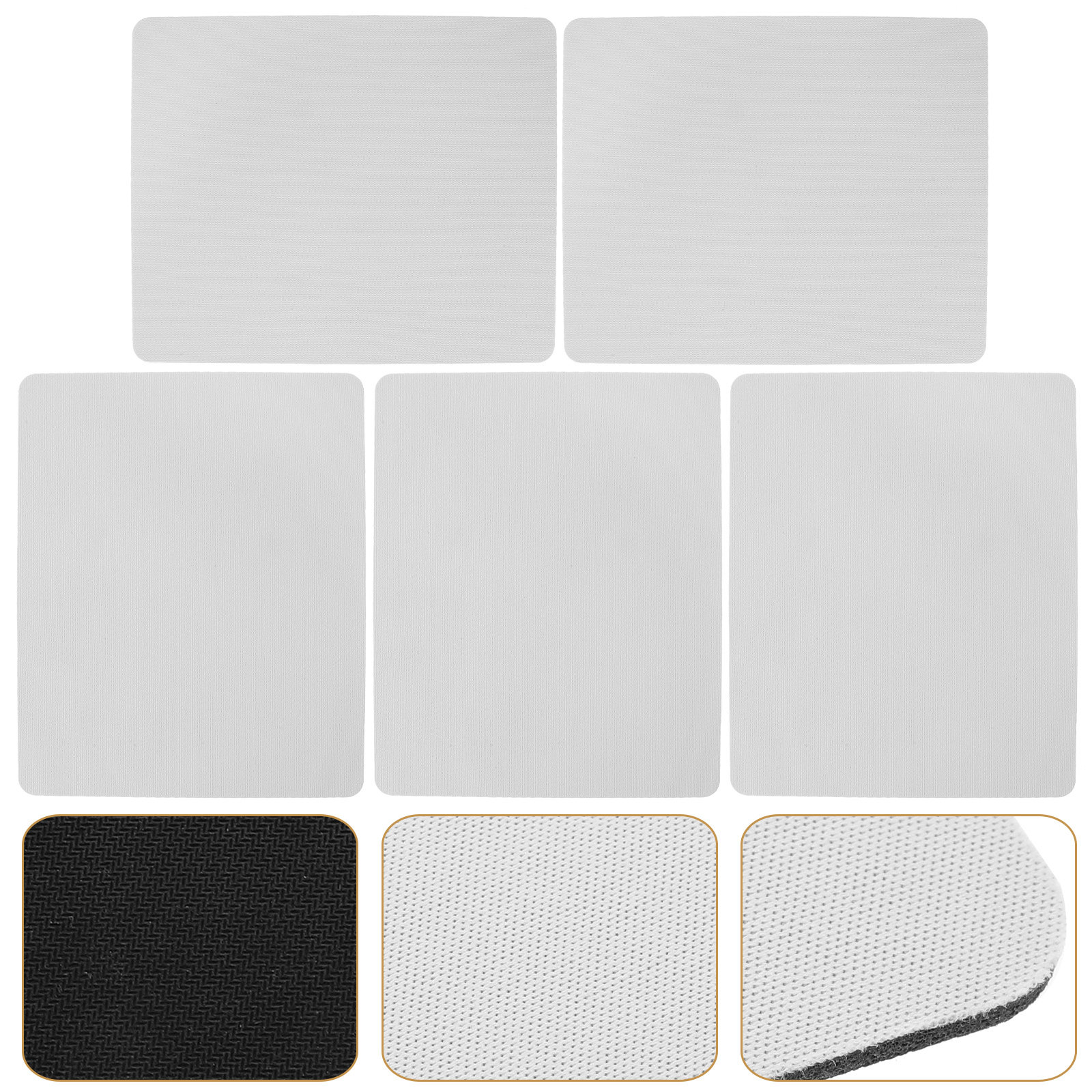 5Pcs Mouse Pads Sublimation Bl - Mouse Pad Blank Sublimation 评论和价格