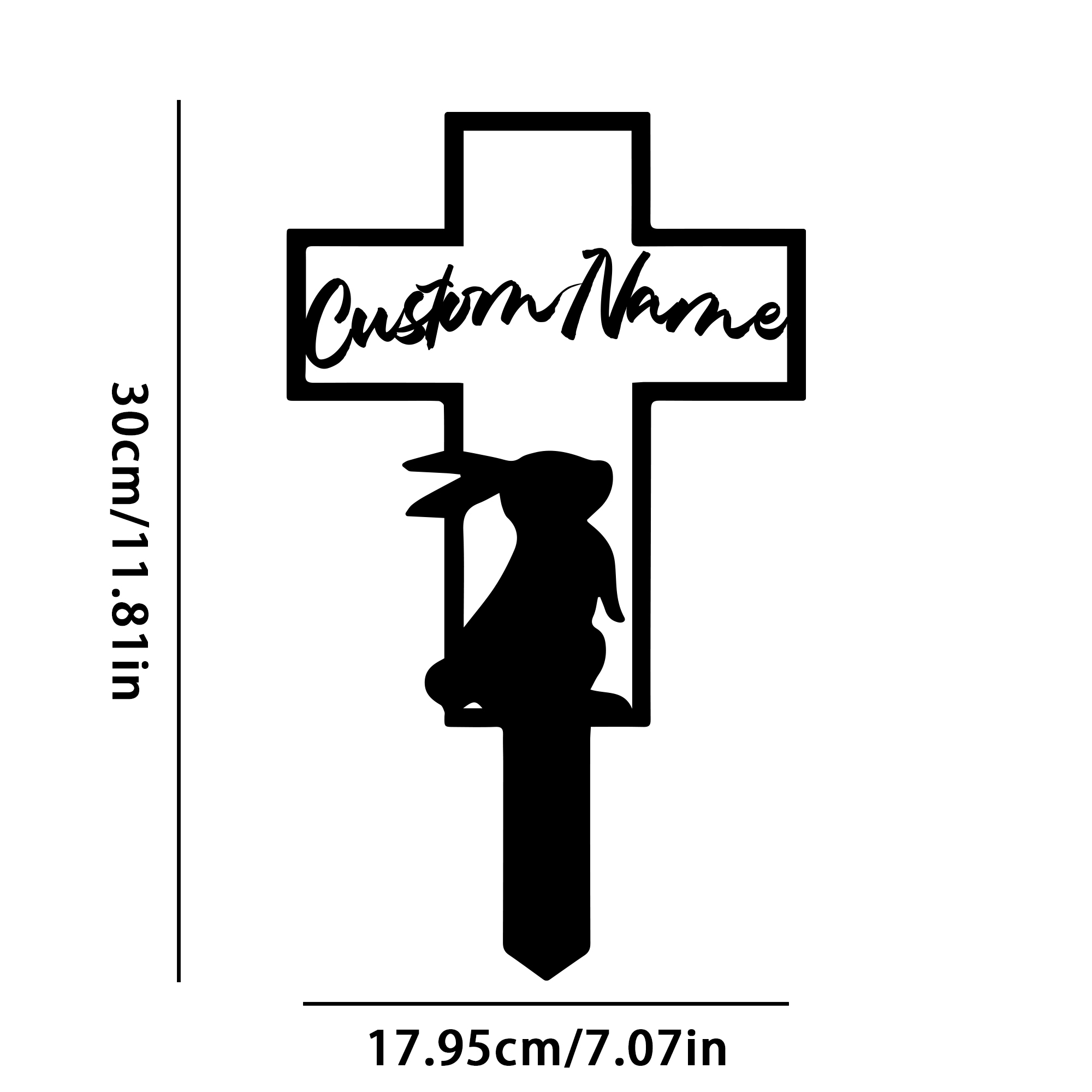 Art Deco Personalized Bunny Me - Yard Sign Blank 评论和价格