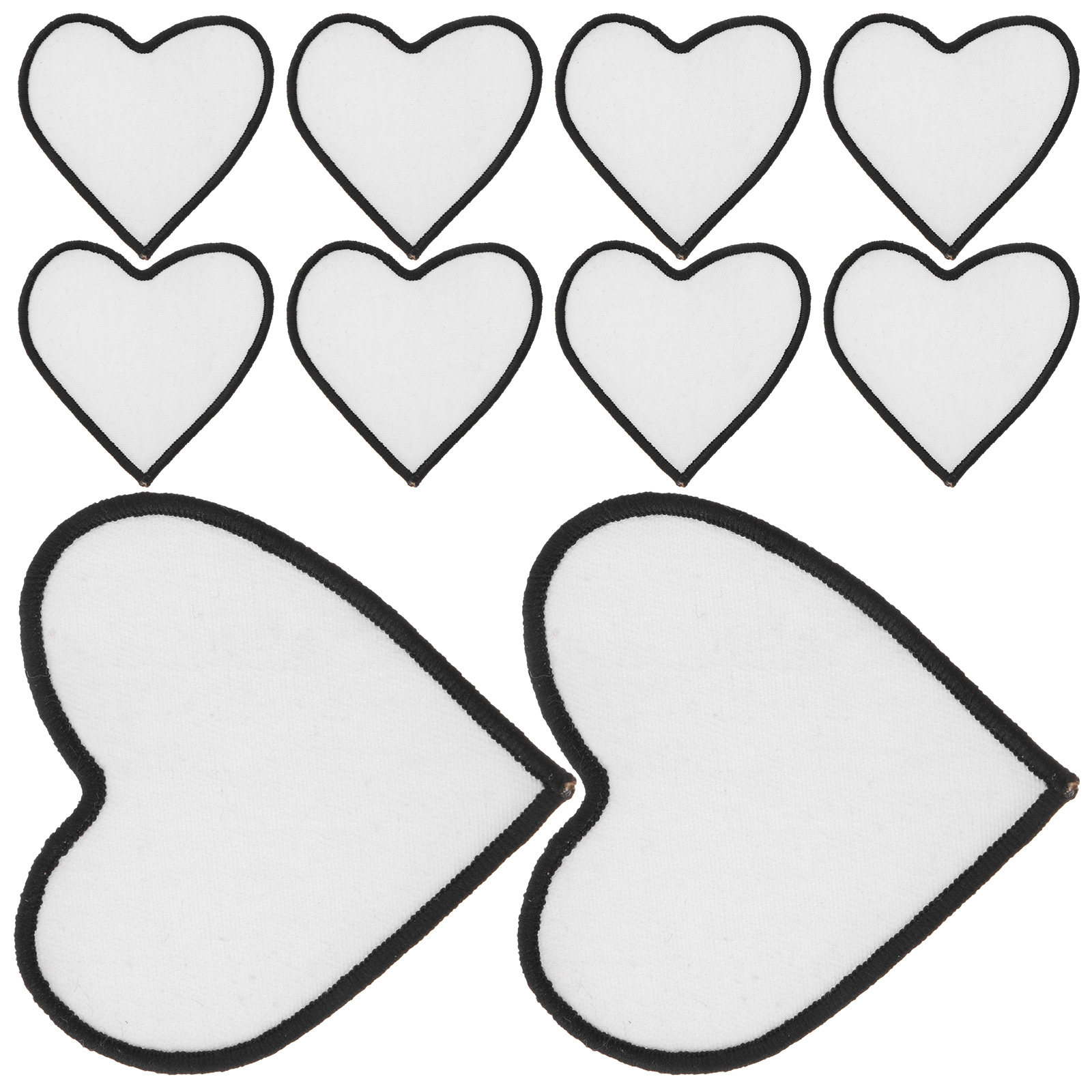10Pcs Blank Iron-on Patch Heat - Hat Sublimation Blank 评论和价格