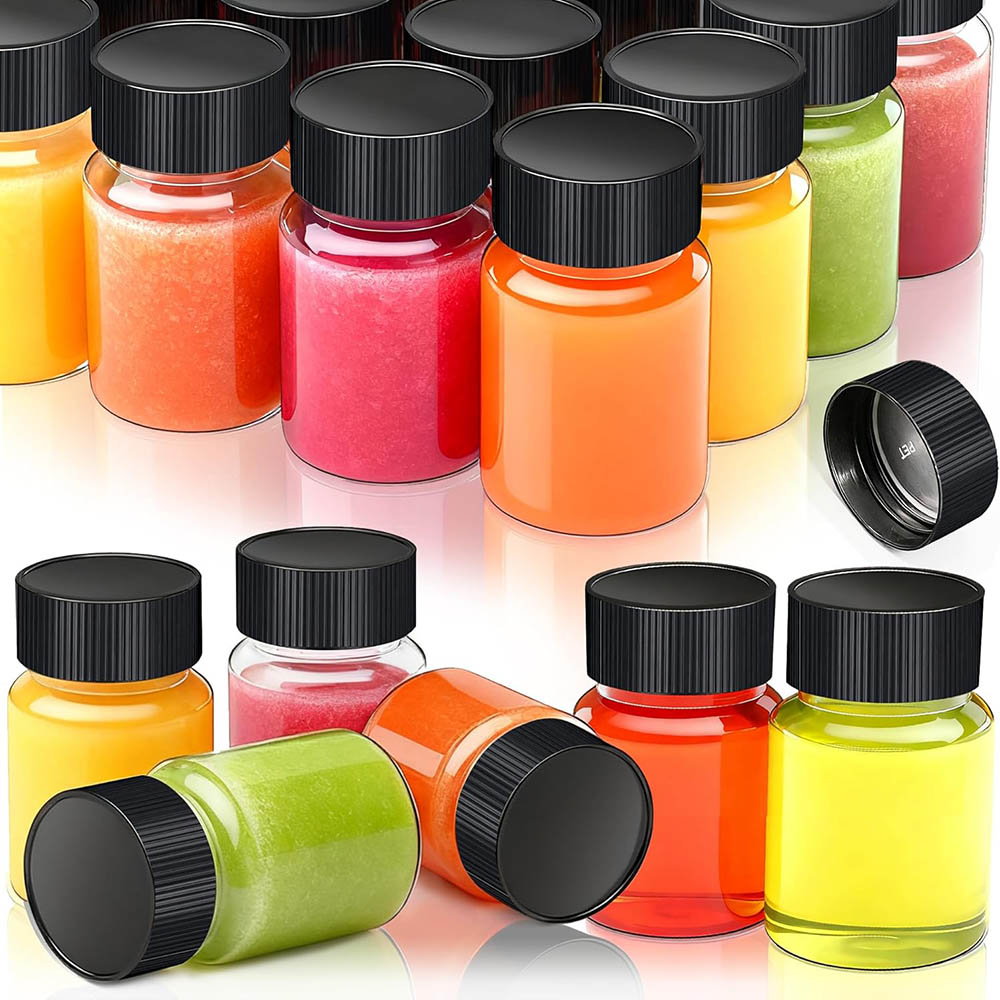 25 Pack 2oz Plastic Shot Bottl - Water Bottle Blank 评论和价格
