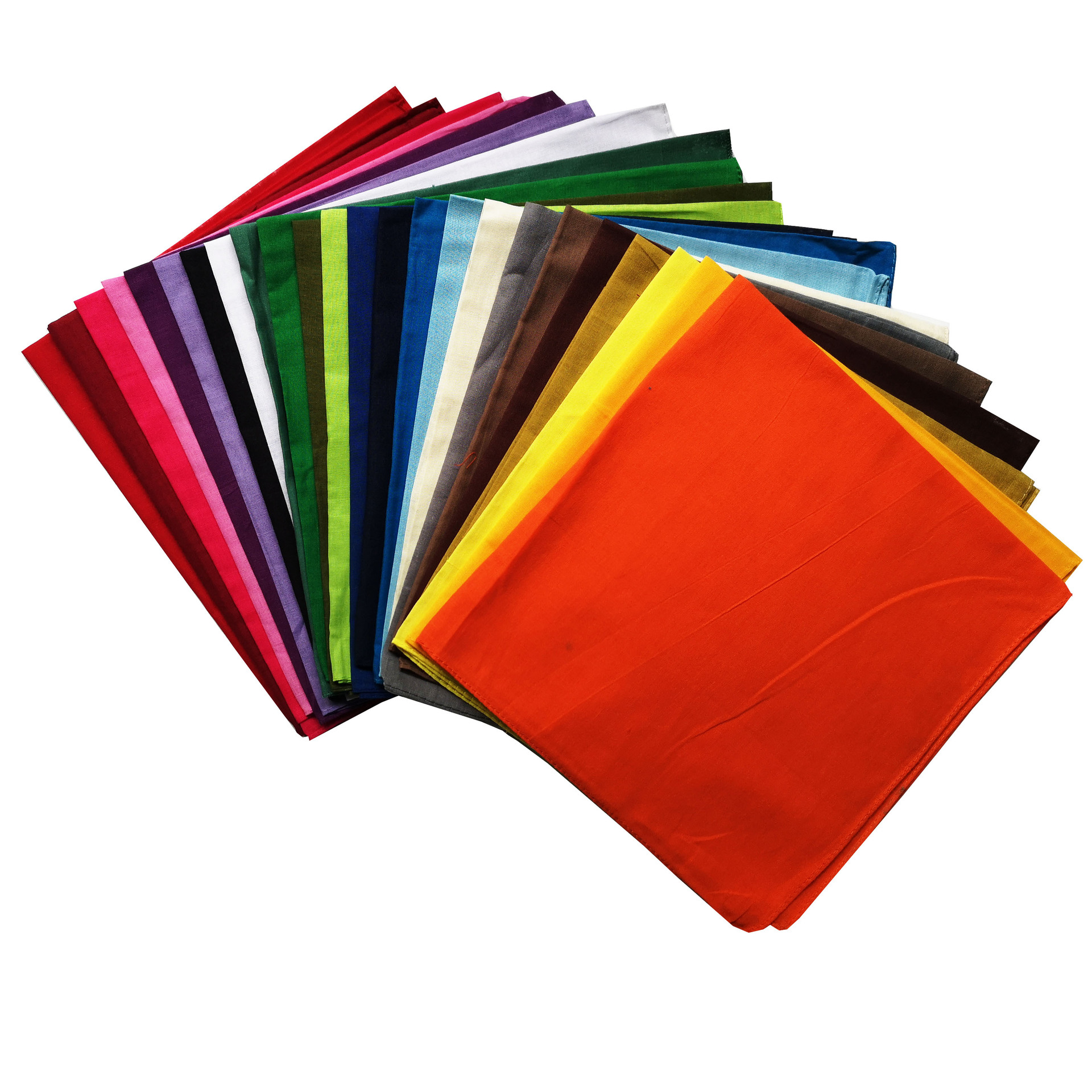 High Quality Solid Hip Hop Cot - Bandana Blank White 评论和价格